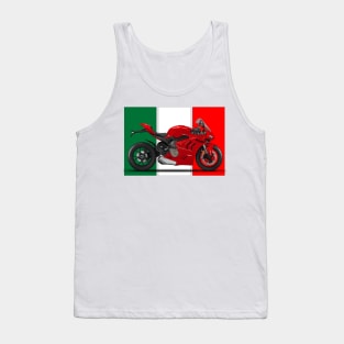 Italian Motorcycle Ducati Panigale V4 Tank Top